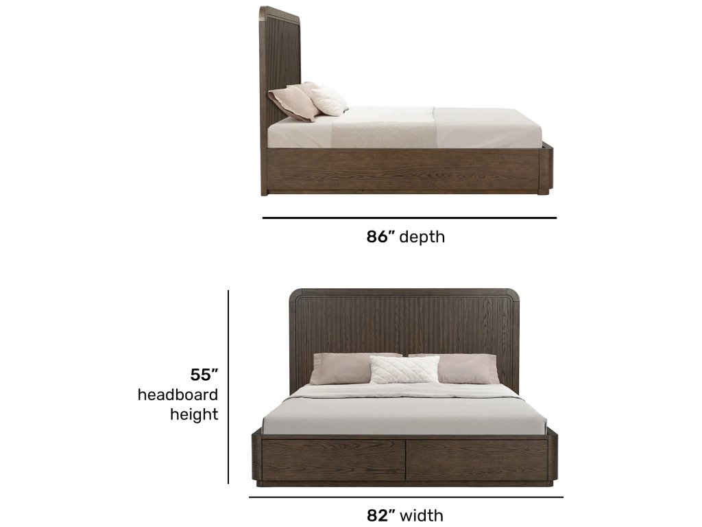 Athens King Panel Storage Bed - image 4