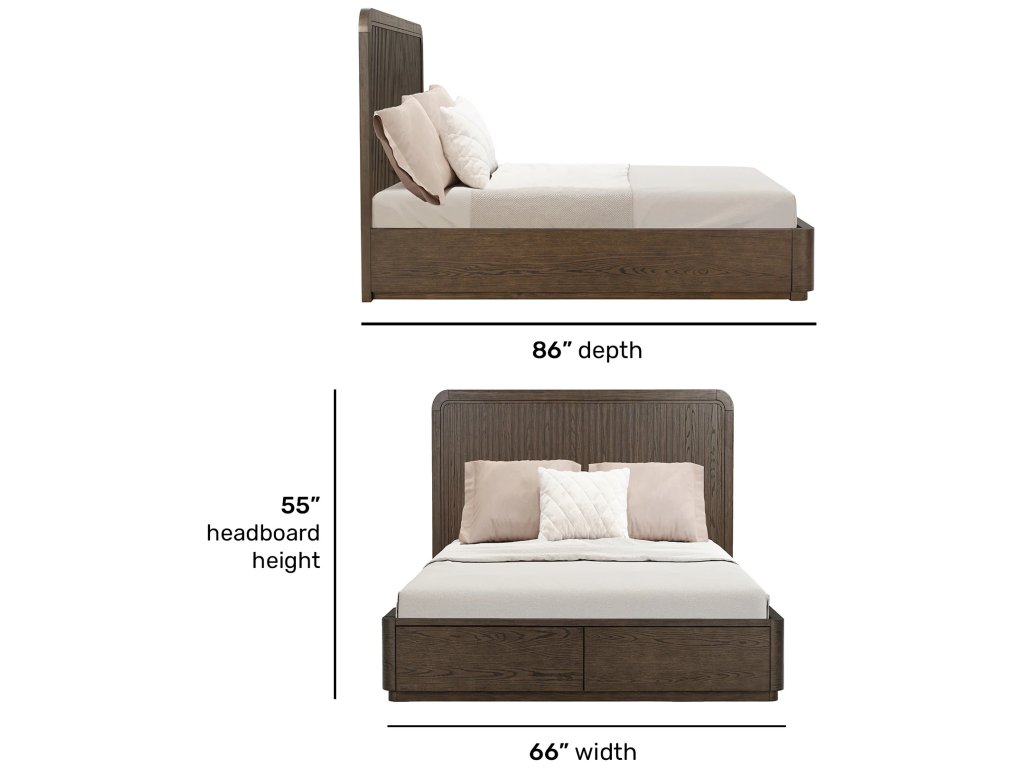 Athens Queen Panel Storage Bed - image 4