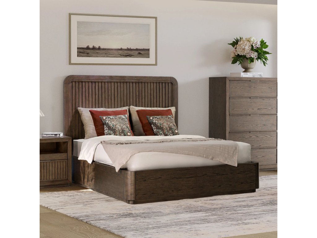 Athens Queen Panel Bed - image 1