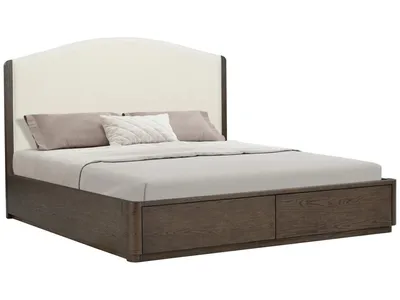 Athens King Upholstered Storage Bed