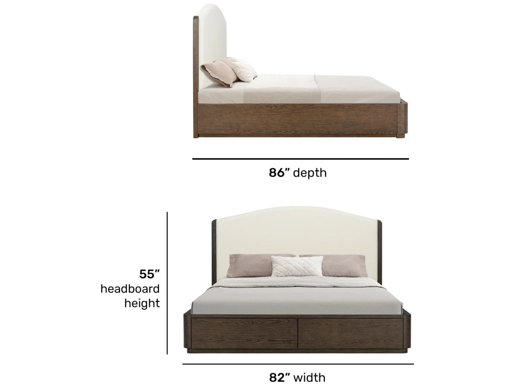 Athens King Upholstered Storage Bed - image 4
