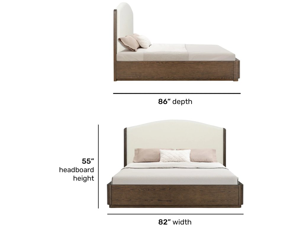 Athens King Upholstered Bed - image 4