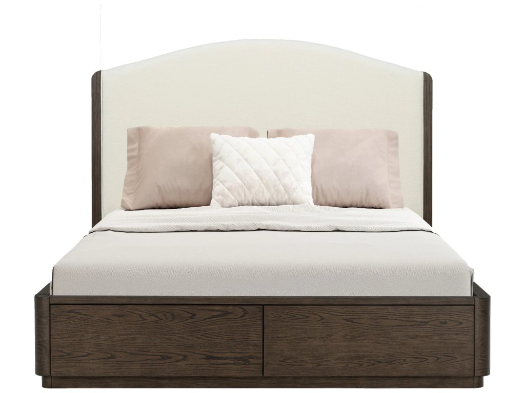 Athens Queen Upholstered Storage Bed - image 2