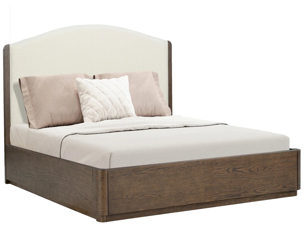 Athens Queen Upholstered Bed - main image