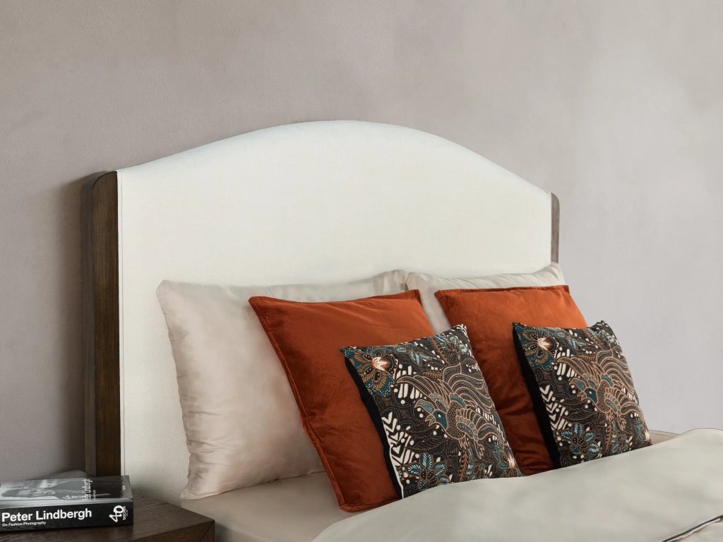 Athens Queen Upholstered Bed - image 1
