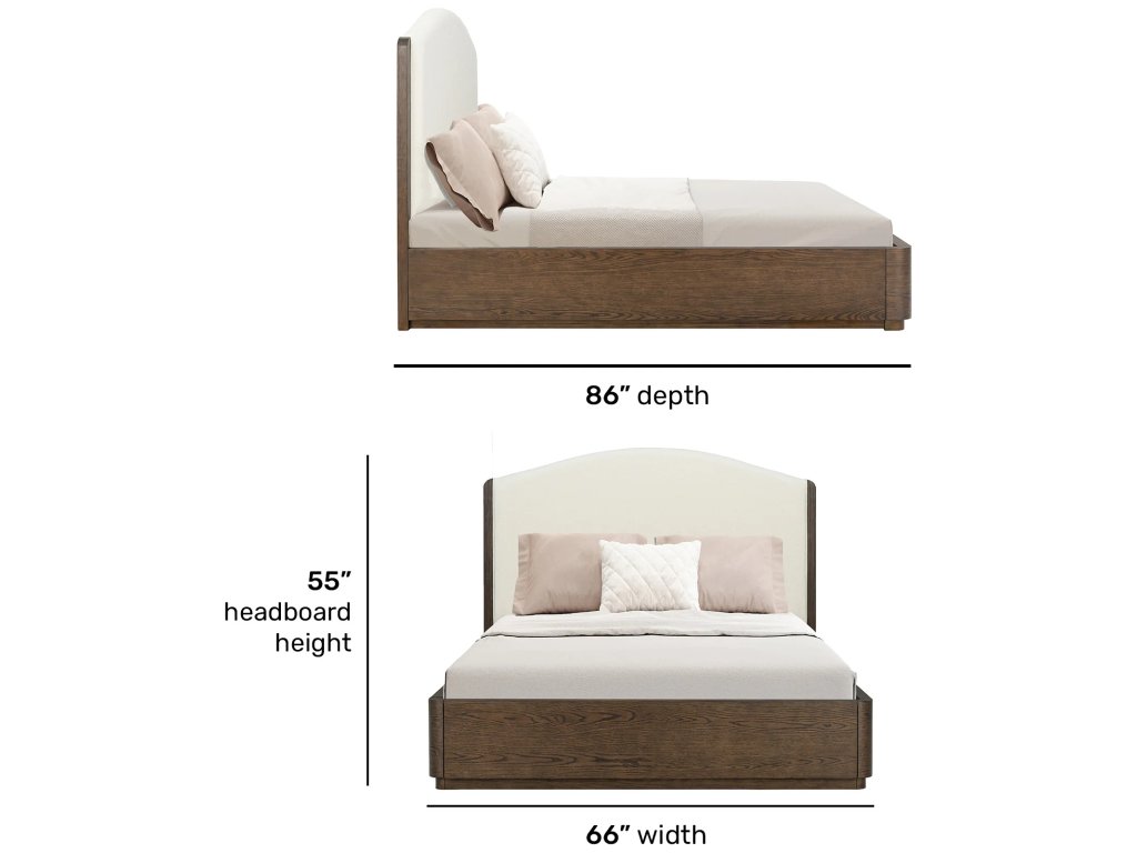 Athens Queen Upholstered Bed - image 4