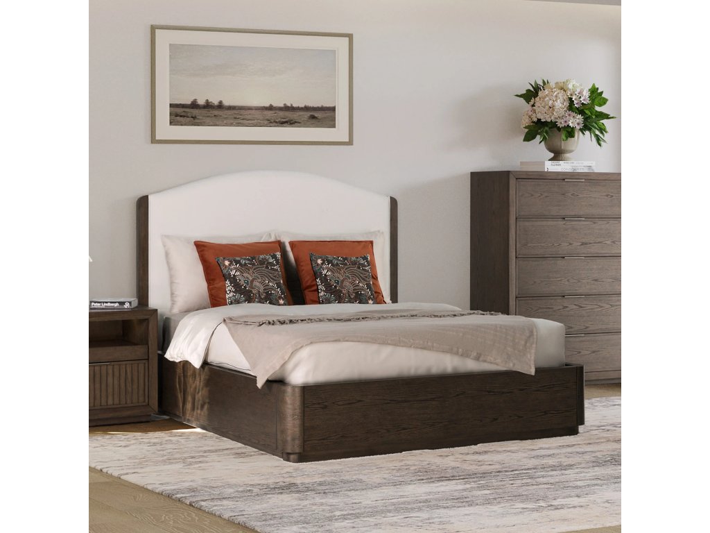Athens Queen Upholstered Bed - image 5