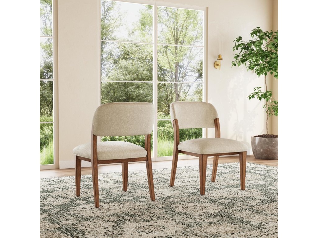 Lyra Pair of Barrel Chairs (upholstered) - image 1