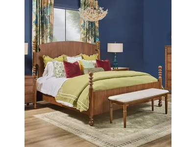 Azalea King Panel Bed - Alternative View
