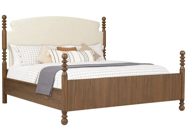 Azalea King Upholstered Bed