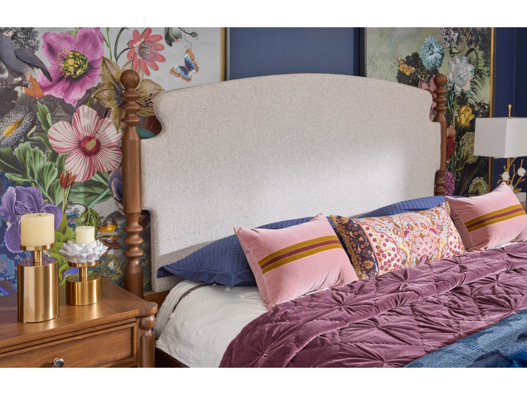 Azalea King Upholstered Bed - image 4