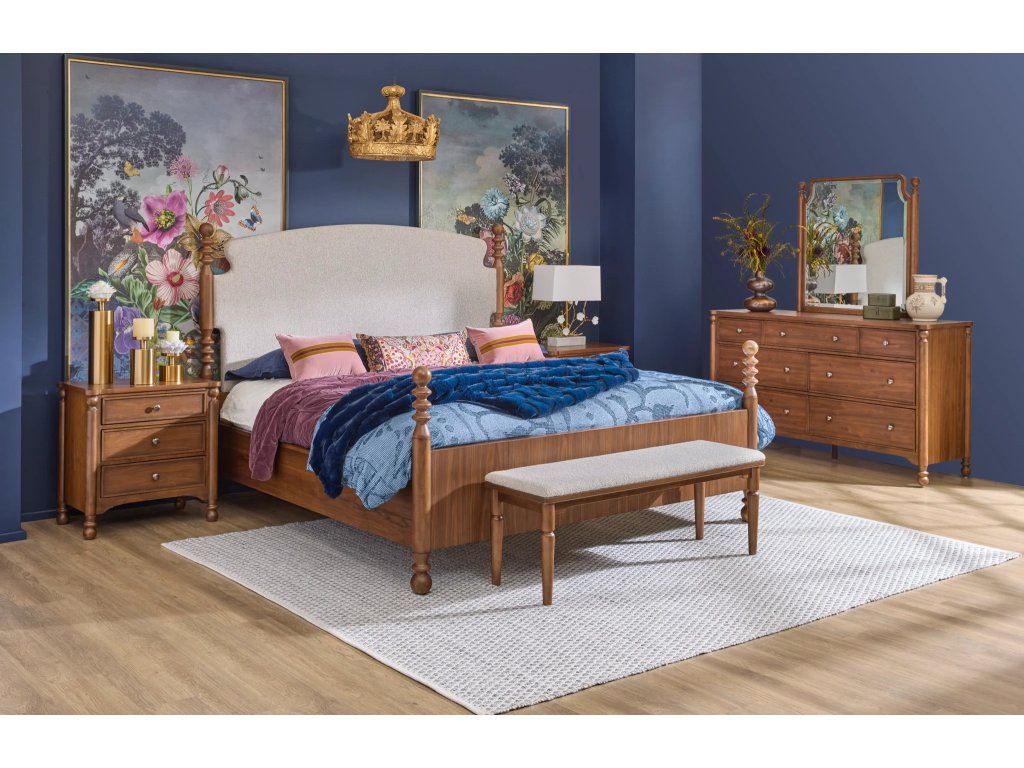 Azalea King Upholstered Bed - image 5