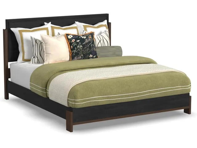 Waterfall King Panel Bed