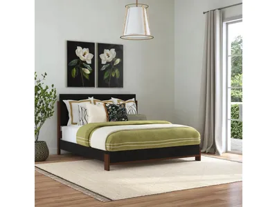 Waterfall King Panel Bed - Alternative View