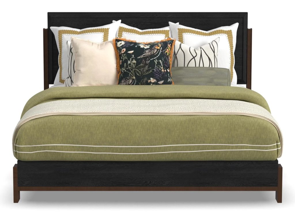 Waterfall King Panel Bed - image 2