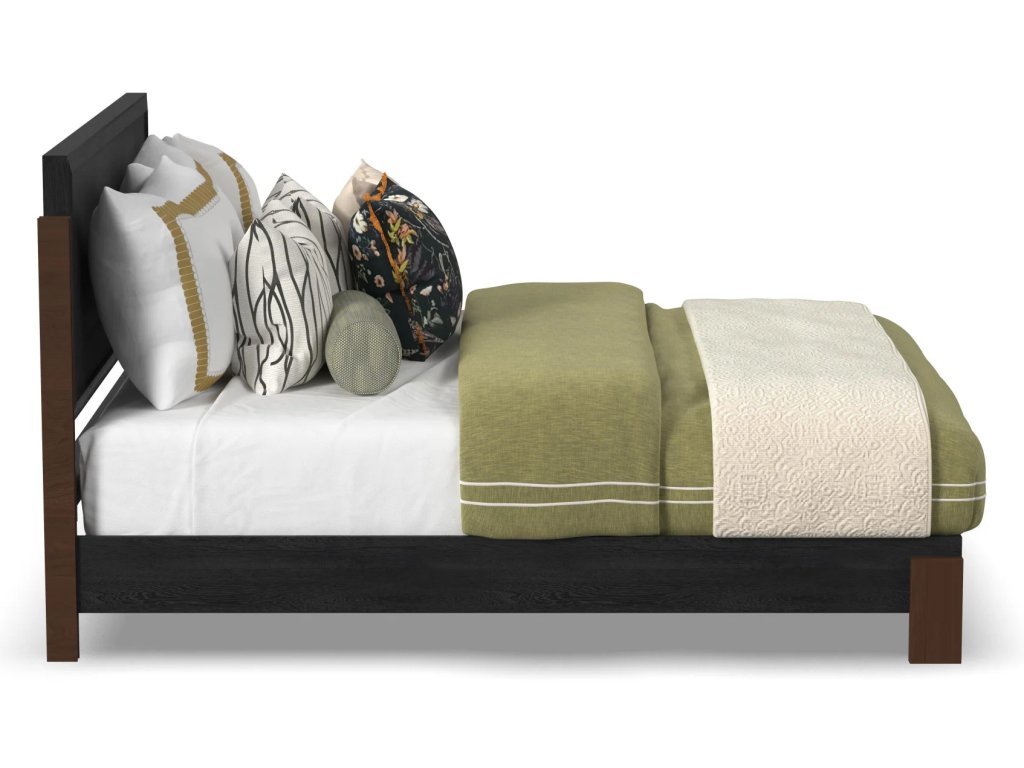 Waterfall King Panel Bed - image 3