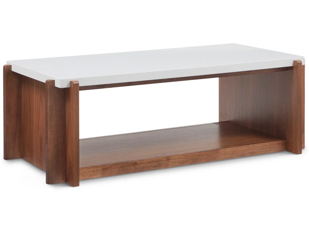 Lincoln Rectangular Coffee Table with Casters - main image