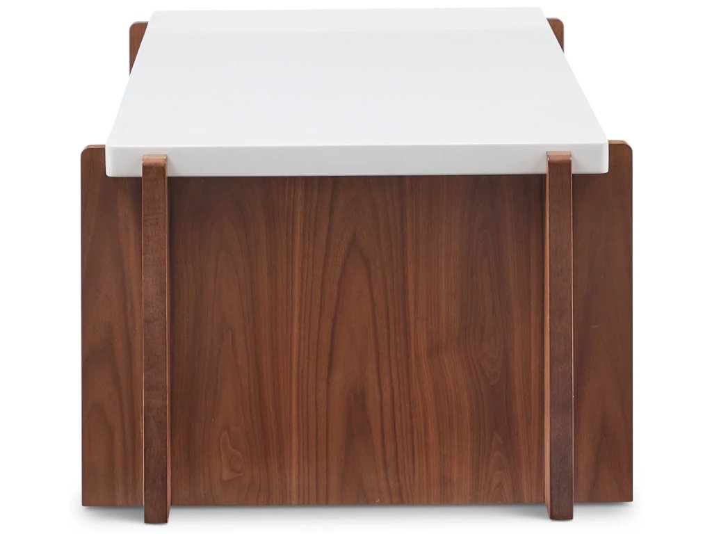 Lincoln Rectangular Coffee Table with Casters - image 3