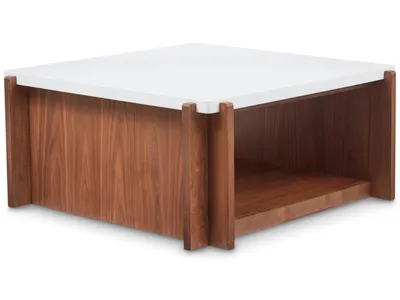 Lincoln Square Coffee Table with Casters