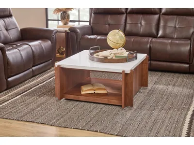 Lincoln Square Coffee Table with Casters - Alternative View