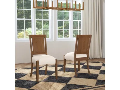Lincoln Pair of Upholstered Dining Chairs