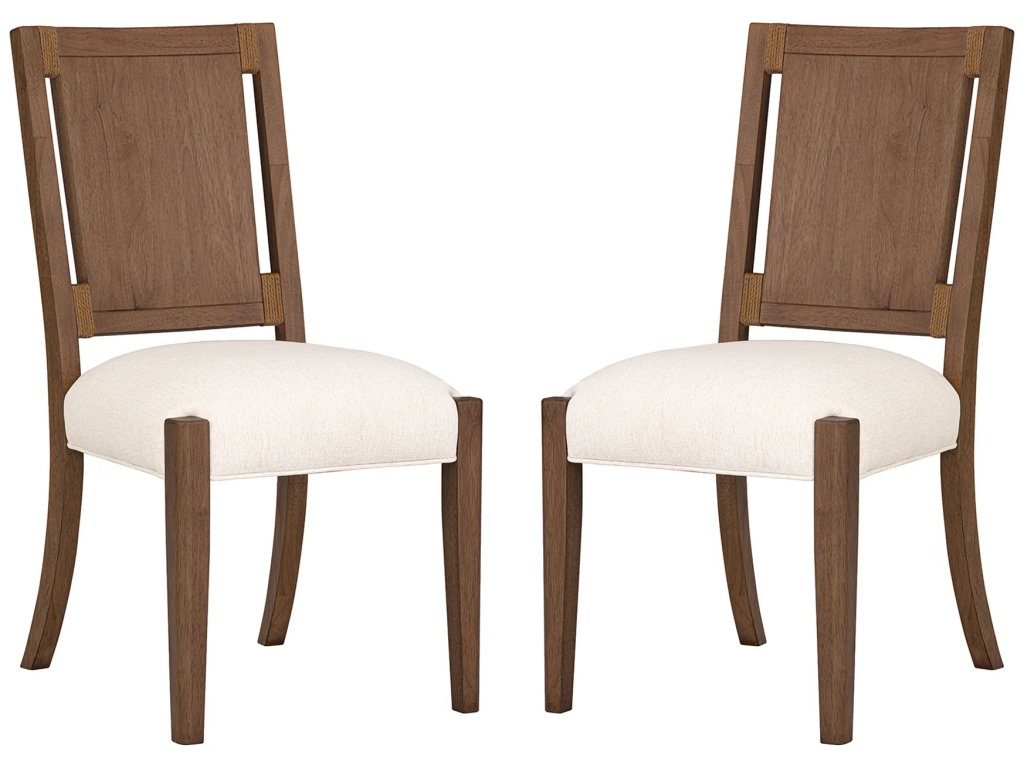 Lincoln Pair of Upholstered Dining Chairs - image 7
