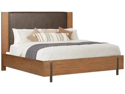 Lincoln King Upholstered Bed