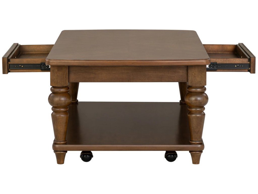 Bellevue Rectangular Coffee Table with Casters - image 10