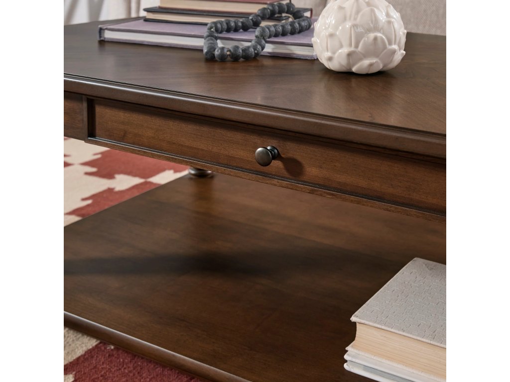 Bellevue Rectangular Coffee Table with Casters - image 7