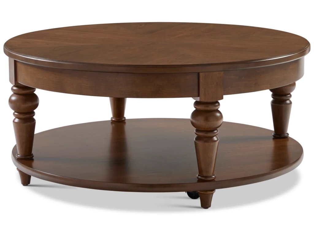 Bellevue Round Coffee Table with Casters - main image