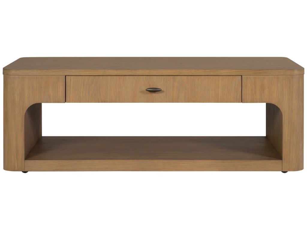 Normandy Brown Rectangular Coffee Table - image 2