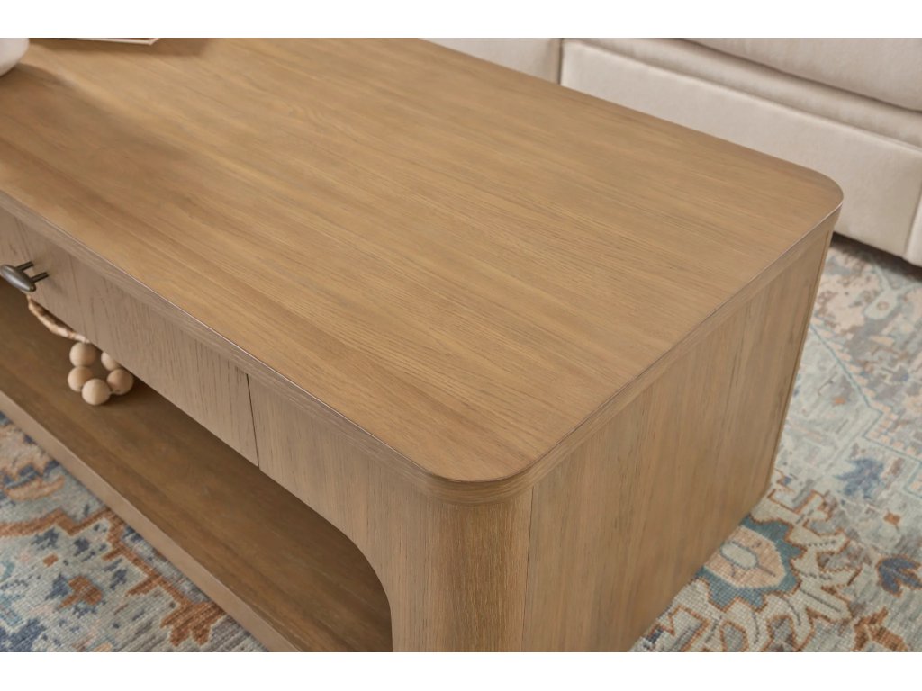 Normandy Brown Rectangular Coffee Table - image 6
