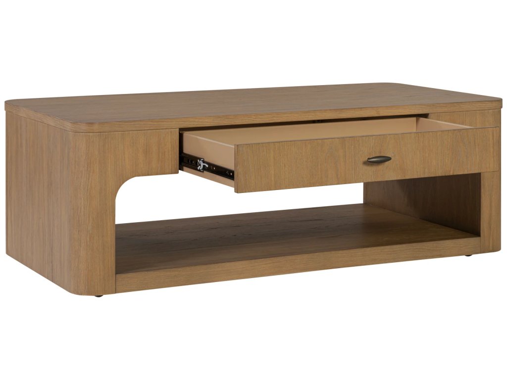 Normandy Brown Rectangular Coffee Table - image 8