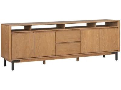 Millwork Brown Large Entertainment Base