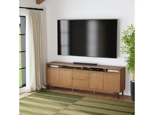 Millwork Brown Large Entertainment Base - Alternative View