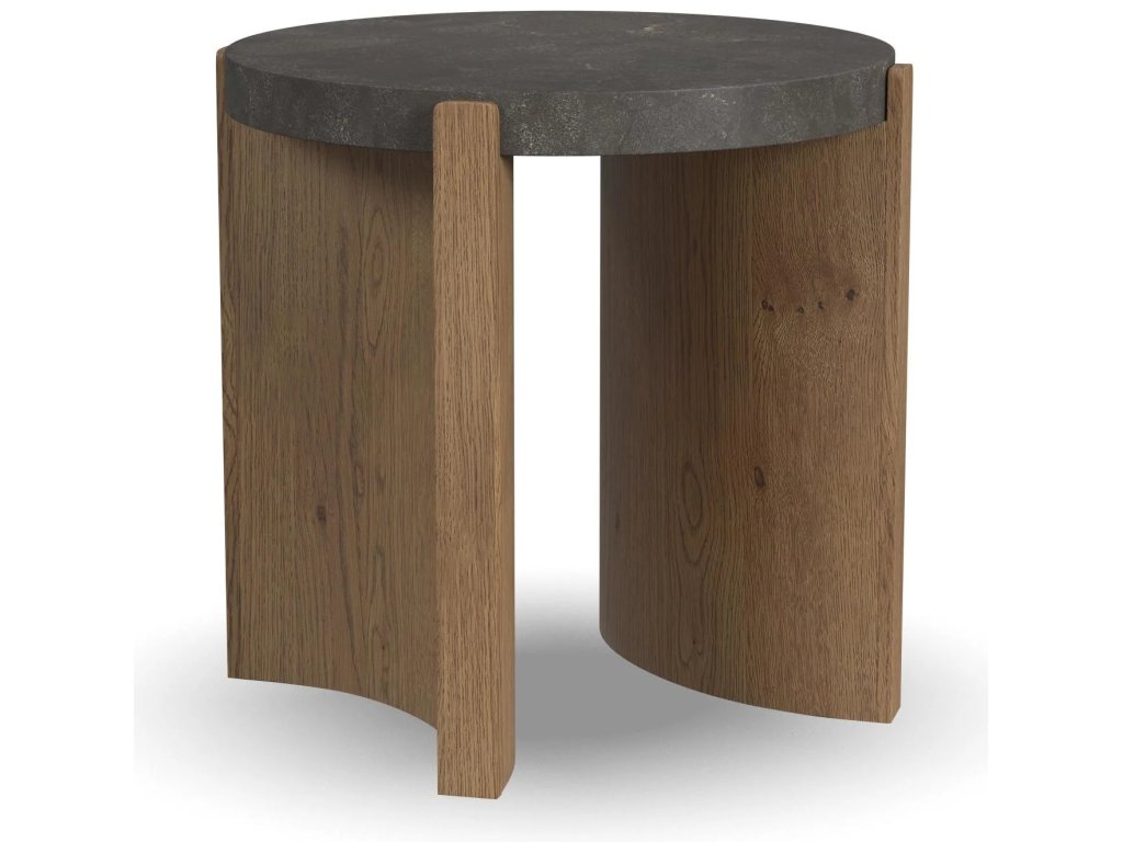 Eclipse Brown Round End table - main image