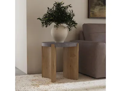 Eclipse Brown Round End table