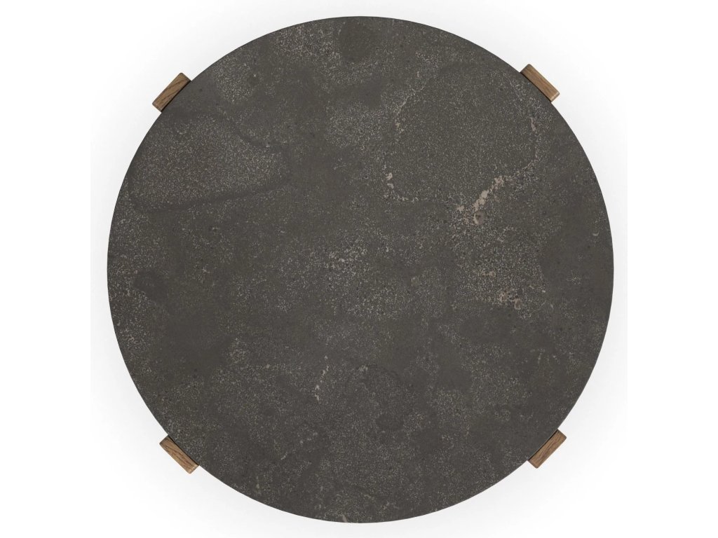 Eclipse Brown Round End table - image 5
