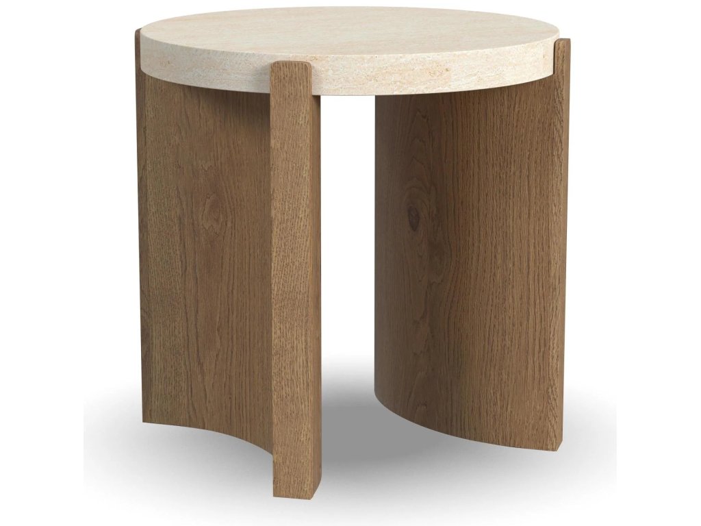 Eclipse Brown Round End table - main image