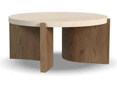 Eclipse Brown Round Coffee table