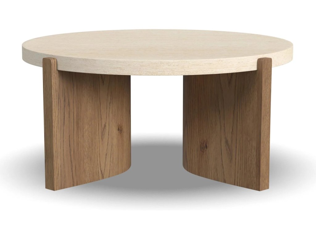 Eclipse Brown Round Coffee table - image 2