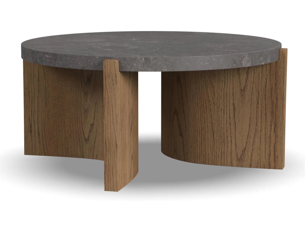 Eclipse Brown Round Coffee table - main image