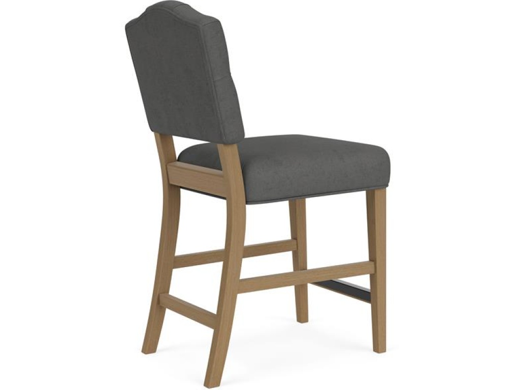 Button Tufted Upholstered Stool - image 3