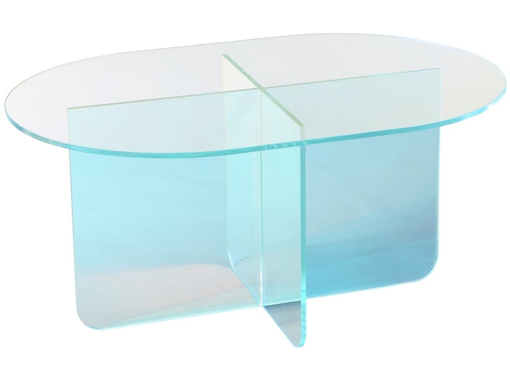 Fomo Coffee Table in Iridescent Glass - image 1