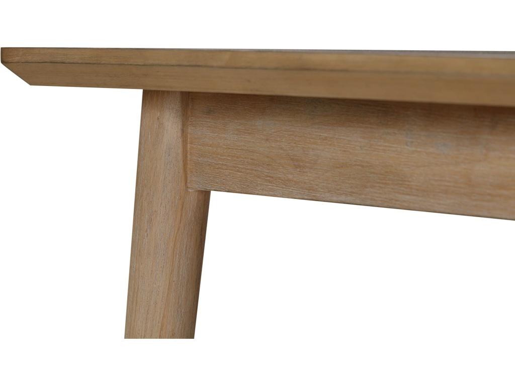 Franklin Extendable White Oak Dining Table in Au Natural - image 9
