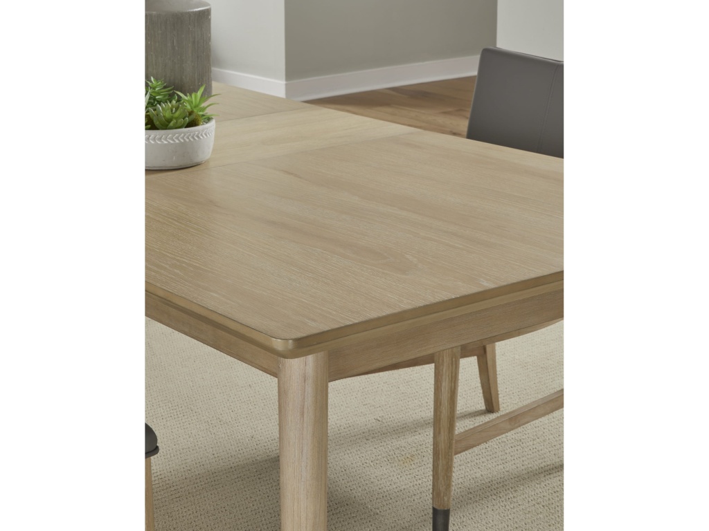 Franklin Extendable White Oak Dining Table in Au Natural - image 2