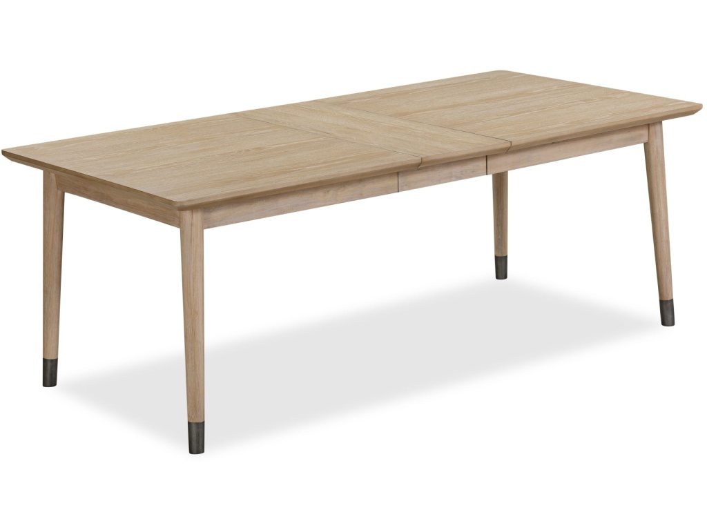 Franklin Extendable White Oak Dining Table in Au Natural - image 4