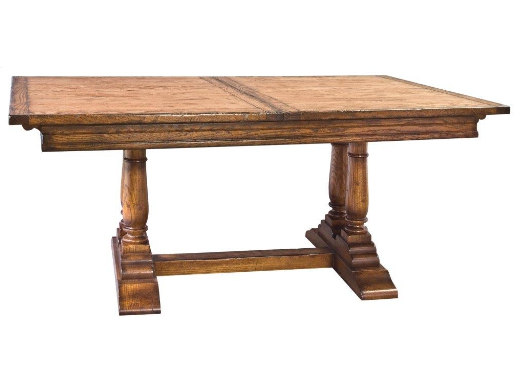 72" English Trestle Extension Table - main image