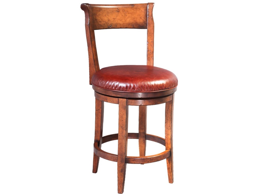 30" Vineyard Estate Swivel Bar Stool - image 1