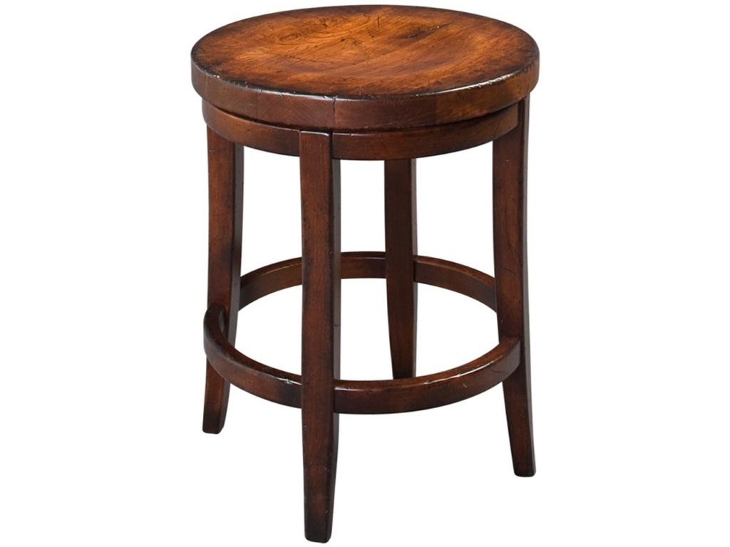 30" Milano Round Swivel Bar Stool - main image
